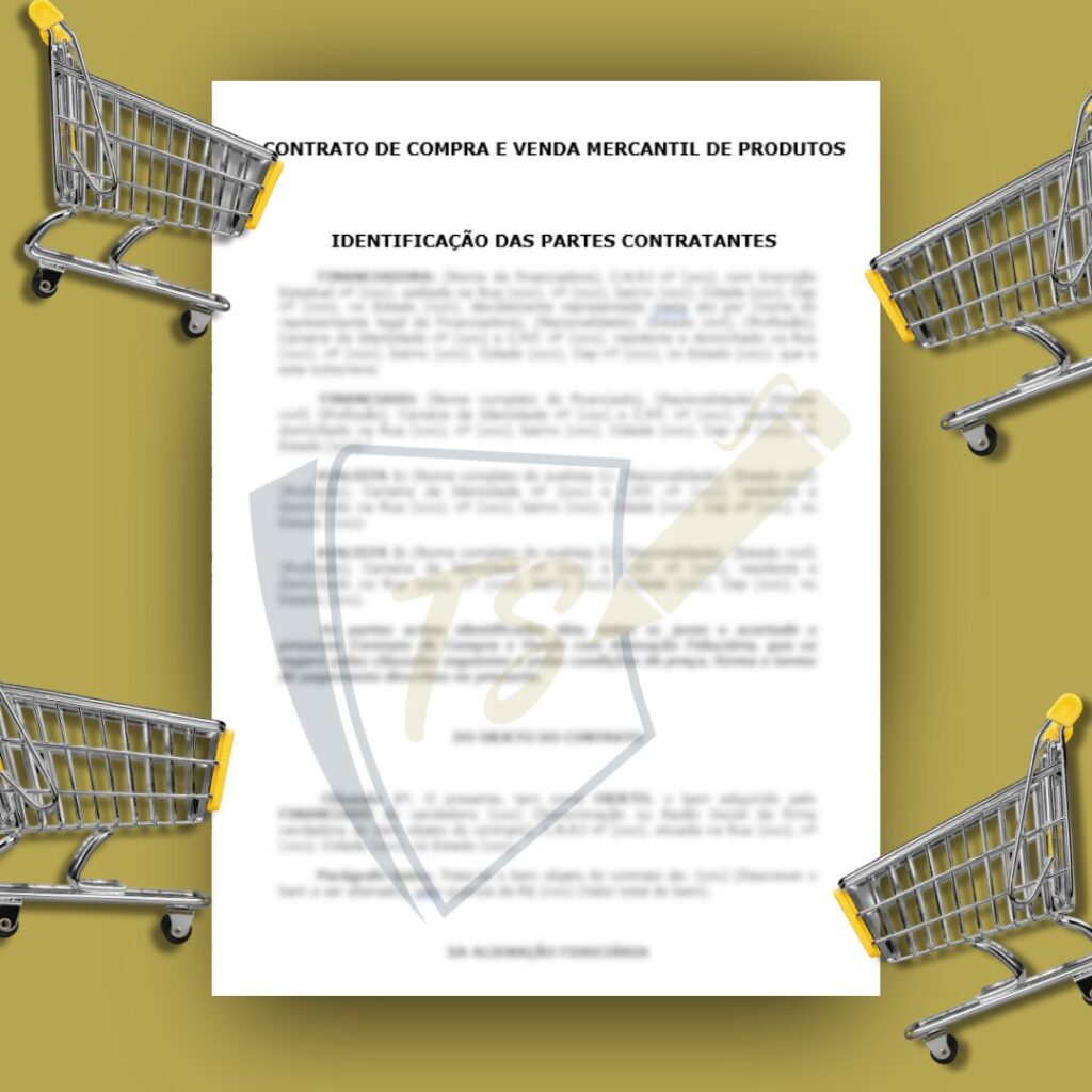 CONTRATO DE COMPRA E VENDA MERCANTIL DE PRODUTOS – TS CONTRATOS